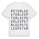 Peterlee ordlek t-shirt