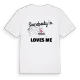 Någon i Peterlee älskar mig t-shirt