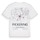Pickering karta t-shirt