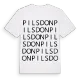 Pilsdon ordlek t-shirt