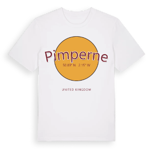Pimperne cirkel t-shirt – ekologisk bomull t-shirt från Pinshirt