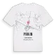 Pinvin karta t-shirt