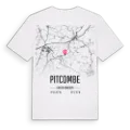 Pitcombe karta t-shirt