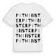 Pitminster ordlek t-shirt