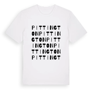 Pittington ordlek t-shirt – ekologisk bomull t-shirt från Pinshirt