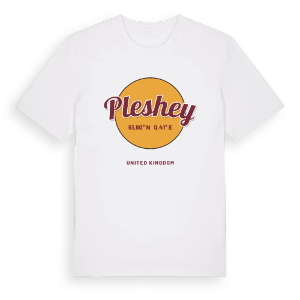 Pleshey cirkel t-shirt – ekologisk bomull t-shirt från Pinshirt