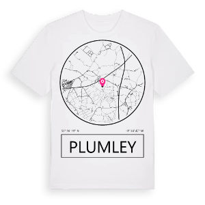 Plumley t-shirt – ekologisk bomull t-shirt från Pinshirt