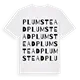 Plumstead ordlek t-shirt