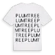 Plumtree ordlek t-shirt
