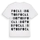 Pocklington ordlek t-shirt