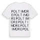 Poltimore ordlek t-shirt