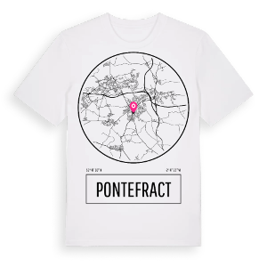 Pontefract t-shirt – ekologisk bomull t-shirt från Pinshirt