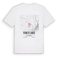 Ponteland karta t-shirt