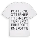 Potterne ordlek t-shirt