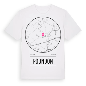 Poundon t-shirt – ekologisk bomull t-shirt från Pinshirt
