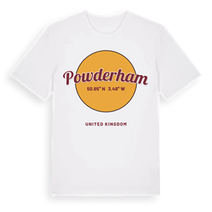 Powderham cirkel t-shirt – ekologisk bomull t-shirt från Pinshirt