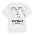 Powderham karta t-shirt