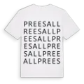 Preesall ordlek t-shirt