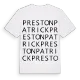 Preston Patrick ordlek t-shirt