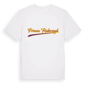 Princes Risborough baseball t-shirt – ekologisk bomull t-shirt från Pinshirt