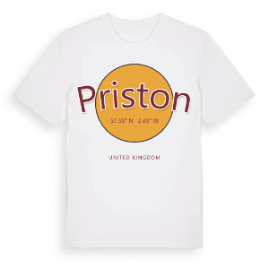 Priston cirkel t-shirt – ekologisk bomull t-shirt från Pinshirt