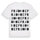 Prudhoe ordlek t-shirt
