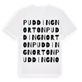 Pudding Norton ordlek t-shirt