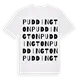 Puddington ordlek t-shirt