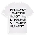 Pulham St. Mary ordlek t-shirt
