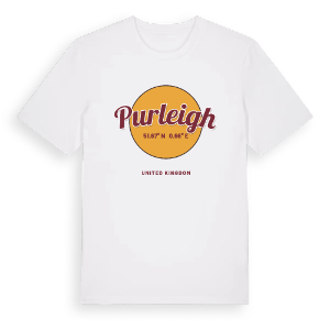 Purleigh cirkel t-shirt – ekologisk bomull t-shirt från Pinshirt