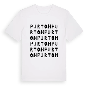 Purton ordlek t-shirt – ekologisk bomull t-shirt från Pinshirt