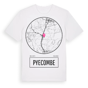 Pyecombe t-shirt – ekologisk bomull t-shirt från Pinshirt
