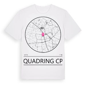 Quadring CP t-shirt – ekologisk bomull t-shirt från Pinshirt