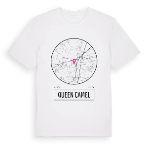 Queen Camel t-shirt – ekologisk bomull t-shirt från Pinshirt
