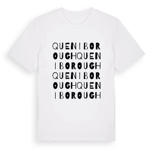 Queniborough ordlek t-shirt – ekologisk bomull t-shirt från Pinshirt
