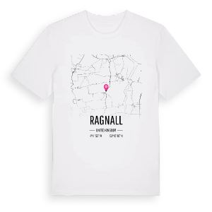 Ragnall karta t-shirt – ekologisk bomull t-shirt från Pinshirt