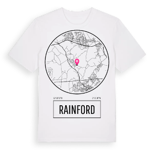 Rainford t-shirt – ekologisk bomull t-shirt från Pinshirt