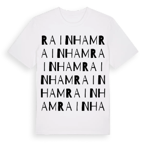 Rainham ordlek t-shirt – ekologisk bomull t-shirt från Pinshirt