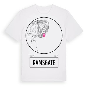 Ramsgate t-shirt – ekologisk bomull t-shirt från Pinshirt