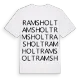 Ramsholt ordlek t-shirt