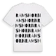 Ramshorn ordlek t-shirt