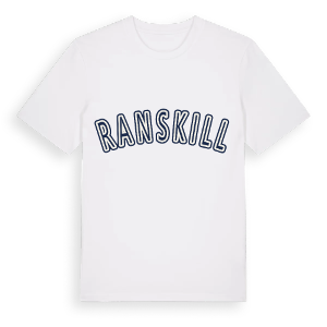 Ranskill college t-shirt – ekologisk bomull t-shirt från Pinshirt