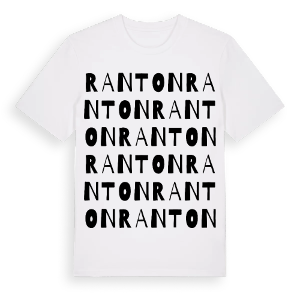 Ranton ordlek t-shirt – ekologisk bomull t-shirt från Pinshirt