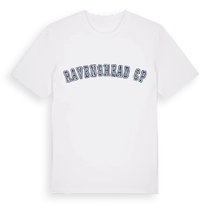 Ravenshead CP college t-shirt – ekologisk bomull t-shirt från Pinshirt