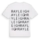 Rayleigh ordlek t-shirt
