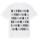 Raynham ordlek t-shirt