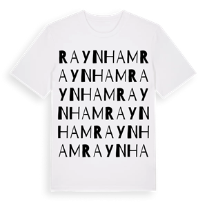 Raynham ordlek t-shirt – ekologisk bomull t-shirt från Pinshirt