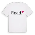 Read hjärta t-shirt