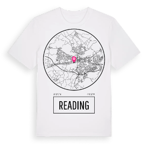Reading t-shirt – ekologisk bomull t-shirt från Pinshirt