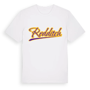 Redditch baseball t-shirt – ekologisk bomull t-shirt från Pinshirt